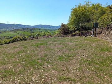 Expansive views from the site