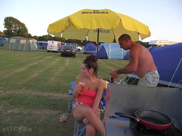 our first night