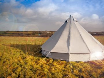 Bell tent exterior (added by manager 19 Jan 2018)