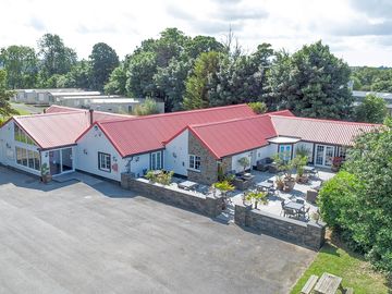 Restaurant aerial view
