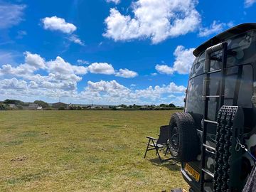 Grass touring pitch