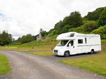Hardstanding touring pitches