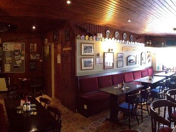 A view of the public house