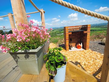 Brick barbecue