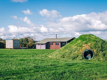 Tunnels and outdoor play area