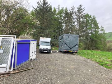 Storage and parking for additional vehicles