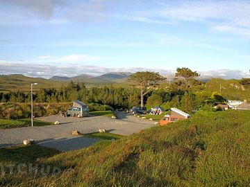 Overview of one corner of the campsite