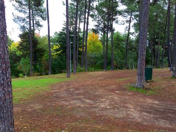 Surrounded by trees, perfect to avoid summer heat