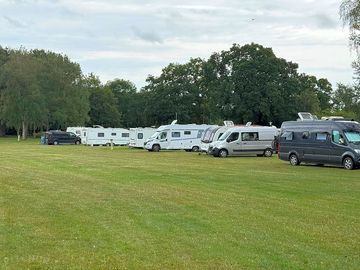 Caravan park view