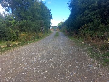 Road to the site