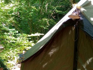 Tenda glamping o montata