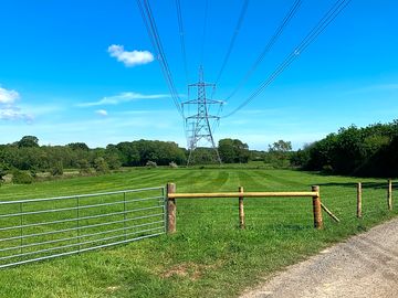 Only 5 pitches in the field so plenty of space available to you.
