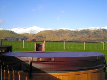 View from the hot tub