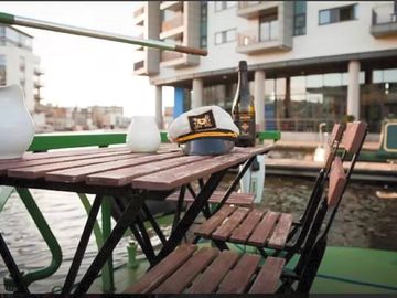 Outdoor dining area