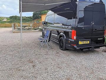 Space for an awning