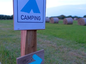 Signposts towards the field