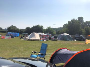 All tent types welcome