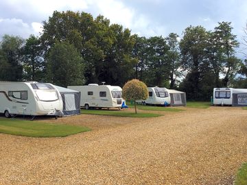 Lots of space around the pitches
