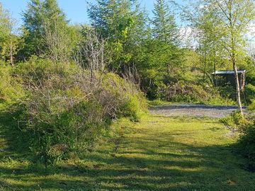 Parking space and general site view