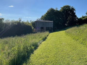 Path to the barn