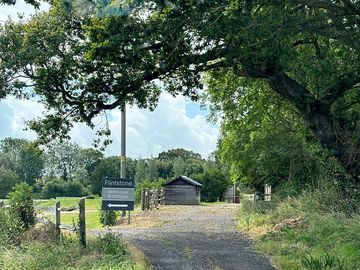 Entrance to the motorhome park