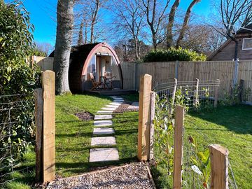 Snuggle Wood camping pod