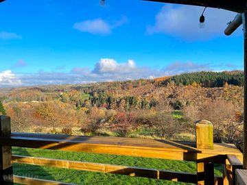View from the outdoor porch area