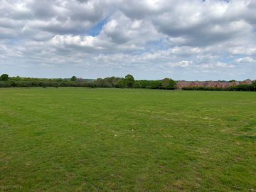 View across the camping field