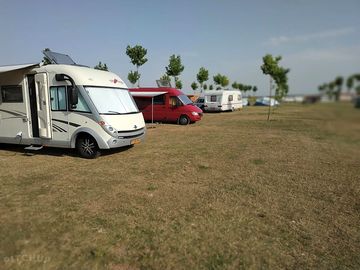 Our spacious pitches
