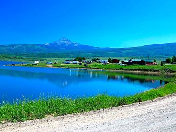 Stunning lake and mountain views