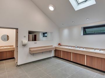Toilet block