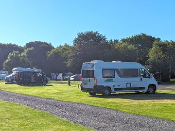 Sunny day on site