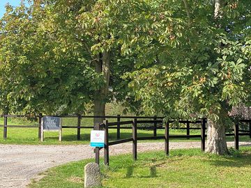 Entrance to the site