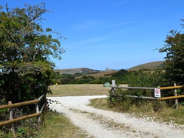 Site entrance and view