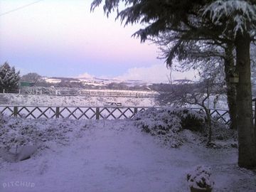 First snow for seven years
