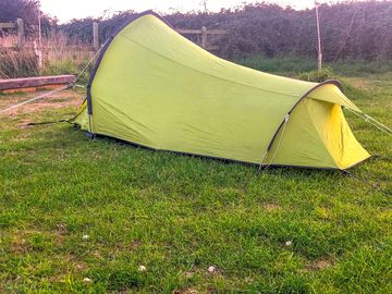 Our backpacker's tent pitches are perfect for tents no more than 2m x1m for hikers or cyclists