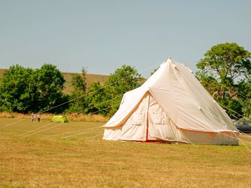 Emperor tent with a view!