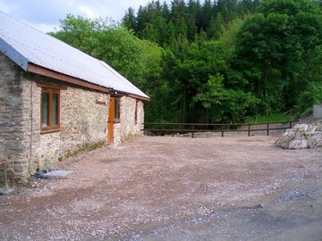 The hay barn