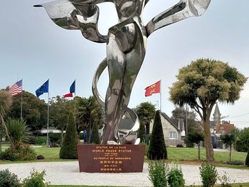 World peace statue