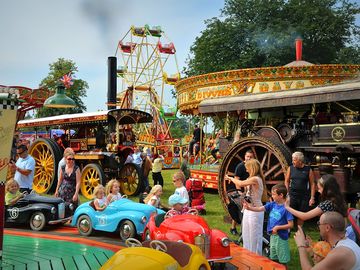 Vintage fairground