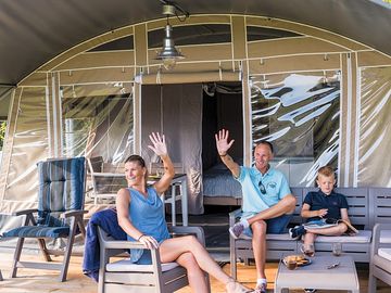 Family camping