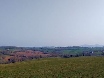 View from camping feild