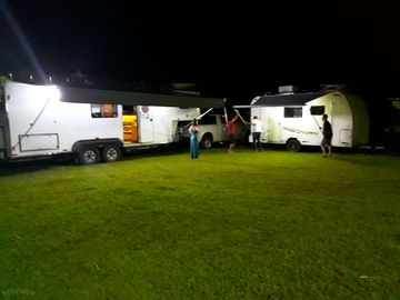 On site at night