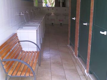 Toilet block