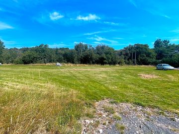 Pitches sheltered by trees
