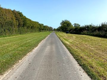 Road to the site