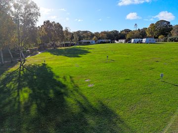 Beach view touring area with electric hook-up