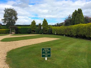 Well-kept pitches