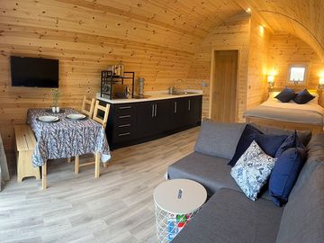 Open-plan living space