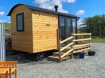 Shepherd's hut exterior
